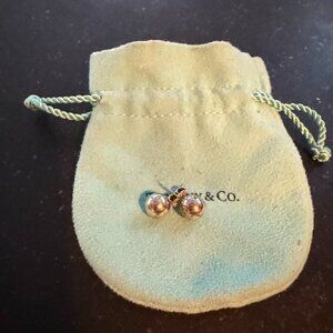 Tiffany & Co HardWear Bead Ball Stud Earring 8mm AUTHENTIC